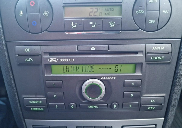 Ford Mondeo cena 8490 przebieg: 243761, rok produkcji 2006 z Zdzieszowice małe 326